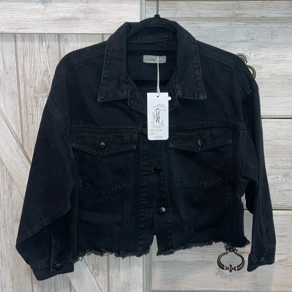 Black Jean jacket
